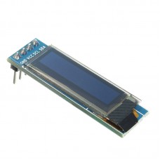 OLED LCD дисплей 0.91" I2C (синий/белый)