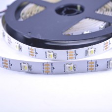 Светодиодная лента SK6812 RGBCW 30 шт/м, с самоклейкой